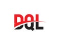 DQL Letter Initial Logo Design Vector Illustration Royalty Free Stock Photo