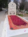 Dr Abdul qadaeer Khan grave AQ Khan Tomb Royalty Free Stock Photo