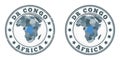 DR Congo round logos..