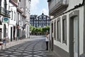 Streets of Ponta Delgada.