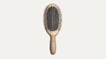 Dr. Gill\'s Classic Hairbrush: A Timeless Blend Of Light Bronze And Dark Beige