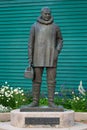 Dr. Grenfell statue in St. Anthony