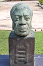 Dr. Kwame Nkrumah Bust - Accra, Ghana Royalty Free Stock Photo