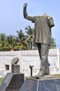 Dr. Kwame Nkrumah Vanzalized Statue