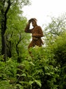 Dr Livingston statue at Victoria Falls, Zambia