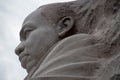 Dr. Martin Luther King Jr. memorial profile close up. Royalty Free Stock Photo