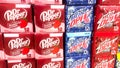 Dr Pepper and MTN Dew blast display