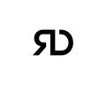 DR And RD Letter Logo And Icon Design