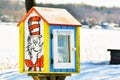 Dr. Suess Cat in the Hat, Little Free Library