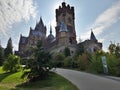 Drachenburg castle Germany Royalty Free Stock Photo