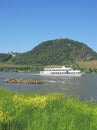 Drachenfels,Rhein,Rhine Valley,Germany Royalty Free Stock Photo