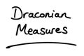 Draconian Measures Royalty Free Stock Photo