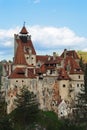 Dracula castle - Bran castle, Romania Royalty Free Stock Photo