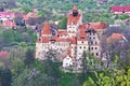 Dracula castle - Bran castle, Romania Royalty Free Stock Photo