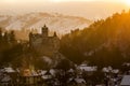 Dracula castle Royalty Free Stock Photo