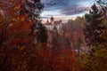 Dracula Castle in Bran, Romania Royalty Free Stock Photo