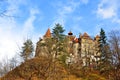 Dracula castle in transylvania