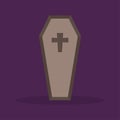 Dracula coffin icon