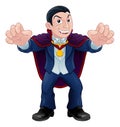 Dracula Halloween Vampire Monster Cartoon