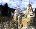 Dracula's Bran Castle, Transylvania, Romania Royalty Free Stock Photo