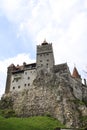 Halloween DRACULA S CASTLE` Castle Bran (TÃÂ¶rzburg) Royalty Free Stock Photo