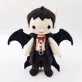 Dracula Vampire Amigurumi Striking Symmetrical Patterns And Detailed Costumes