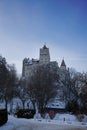 Dracula (Vlad Tepes) castle in Bran, Romania Royalty Free Stock Photo