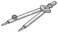 Drafting Compass Tool, Geometric Precision, Technical Drawing, Architectural Design, vector design Generative AI Royalty Free Stock Photo