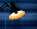 Drafting lamp Royalty Free Stock Photo