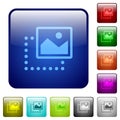 Drag image to top right color square buttons