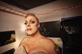 Drag Queen in Dressing Room Royalty Free Stock Photo