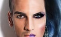 Drag Queen Transformation Royalty Free Stock Photo