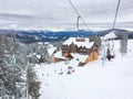 Dragobrat ski resort chair lift