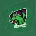 Dragon logo, gaming logo design