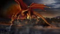 Dragon Attack Royalty Free Stock Photo