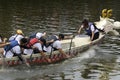 Dragon Boat Competition at Melacca River