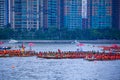 Dragon boat festival in Guangzhou China Royalty Free Stock Photo