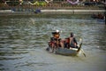 Dragon Boat Festival in Kalimas river, Surabaya on August 14, 2022