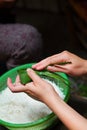 Dragon Boat Festival package dumplings Royalty Free Stock Photo