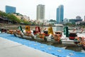 Dragon boat festival at Singapore river, Clark Quay, Singapore