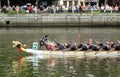 The 2016 Dragon Boat Festival in Taiwan Royalty Free Stock Photo