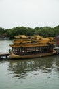 Dragon Boat on Kunming Lake in The Summer palace - Beijing, China Royalty Free Stock Photo