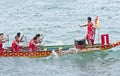 Dragon boat race Royalty Free Stock Photo