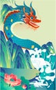 Dragon boat race on Dragon Boat Festival, eating rice dumplings, commemorating Qu Yuan traditional festival activities