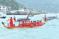 Dragon boat races Royalty Free Stock Photo
