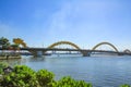 Dragon Bridge on Han River ,Da Nang Royalty Free Stock Photo