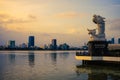 Dragon Carp on the east bank of Han River Royalty Free Stock Photo