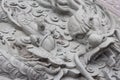 The dragon carve no.4 Royalty Free Stock Photo