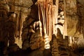 Dragon caves on Majorca, Spain. Beautiful nature caves on Mallorca, Balearic island. Popular tourist destination Royalty Free Stock Photo