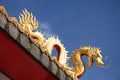 Dragon on Chinese shrine Royalty Free Stock Photo